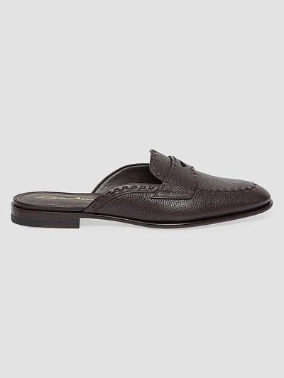 Santoni Women's Marlen Leather Mules