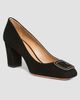 Santoni Women's Marta 70MM Suede Pumps - 2