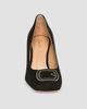 Santoni Women's Marta 70MM Suede Pumps - 4