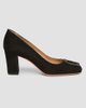 Santoni Women's Marta 70MM Suede Pumps - 7