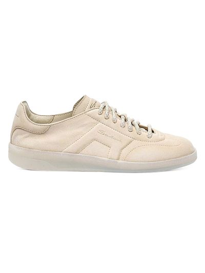 Santoni Women's Oly Suede Low-Top Sneakers
