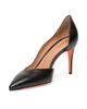 Santoni Women's Petal 85MM Leather D'Orsay Pumps - 4