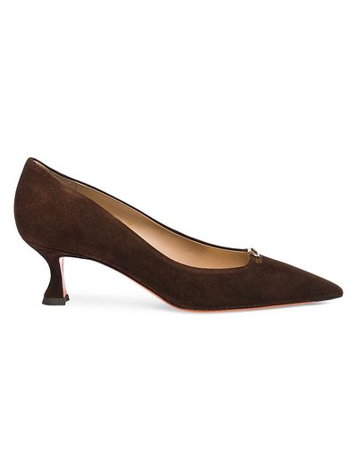 Santoni Women's Sabine 55MM Suede Pumps