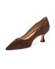 Santoni Women's Sabine 55MM Suede Pumps - 4