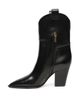 Santoni Women's Sharla 85MM Leather Boots - 5