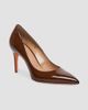 Santoni Women's Sibil 85MM Patent Leather Stiletto Pumps - 4