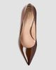 Santoni Women's Sibil 85MM Patent Leather Stiletto Pumps - 5