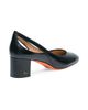Santoni Women's Sonny Patent Leather 85MM Sandals - 3