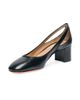 Santoni Women's Sonny Patent Leather 85MM Sandals - 5