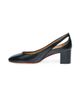 Santoni Women's Sonny Patent Leather 85MM Sandals - 6
