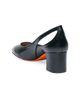 Santoni Women's Sonny Patent Leather 85MM Sandals - 7