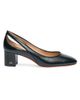 Santoni Women's Sonny Patent Leather 85MM Sandals - 9