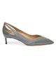 Santoni Women's Suede & Patent Leather Cut-Out Pumps - 1