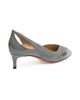 Santoni Women's Suede & Patent Leather Cut-Out Pumps - 3