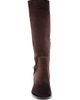 Santoni Women's Suede Buckle Equestrian Boots - 3