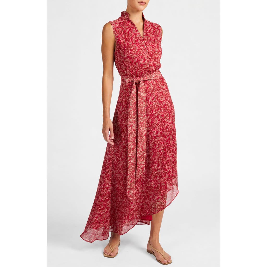 Santorelli Santorelli Carson Sleeveless Hi-Lo Midi Dress