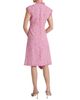 Santorelli Santorelli Cici Asymmetric A-Line Dress in Cotton Blend Tweed - 4