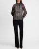 Santorelli Santorelli Dakota Mock Neck Printed Blouse - 3