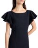 Santorelli Santorelli Deste Sheath Dress in Luxury Tonal Tweed - 4
