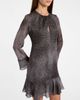 Santorelli Santorelli Drake Long Sleeve Printed Shift Dress - 2