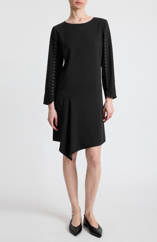 Santorelli Santorelli Essie Shift Dress with Grommet Detail