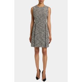 Santorelli Santorelli Ida Shift Dress with Zipper Detail