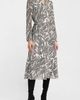 Santorelli Santorelli Irina Ruffle-Neck Buttoned Midi Dress - 3