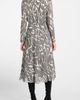 Santorelli Santorelli Irina Ruffle-Neck Buttoned Midi Dress - 4