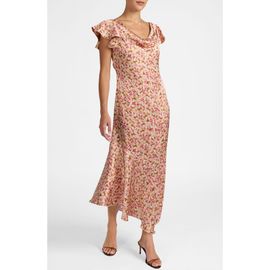 Santorelli Santorelli Laurel Cap Sleeve Midi Dress