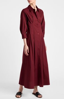 Santorelli Santorelli Miley Midi Shirt Dress