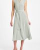 Santorelli Santorelli Nirva Silk Ruffle-Neck Midi Dress - 1
