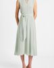 Santorelli Santorelli Nirva Silk Ruffle-Neck Midi Dress - 2