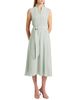 Santorelli Santorelli Nirva Silk Sleeveless Ruffle-Neck Midi Dress - 2