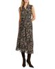 Santorelli Santorelli Nirva Sleeveless Dress in Crepe Crinkle Georgette - 1
