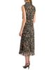 Santorelli Santorelli Nirva Sleeveless Dress in Crepe Crinkle Georgette - 4