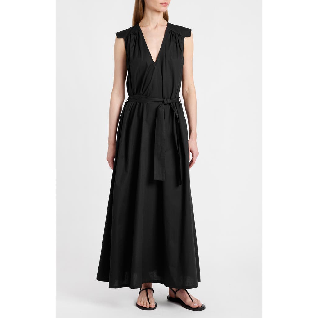 Santorelli Santorelli Niu Cap Sleeve Maxi Dress