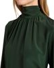 Santorelli Santorelli Phoenix Mock Neck Blouse in Silk Crepe de Chine - 4