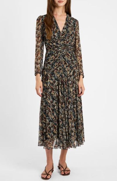 Santorelli Santorelli Sonia Long Sleeve Ruched Dress