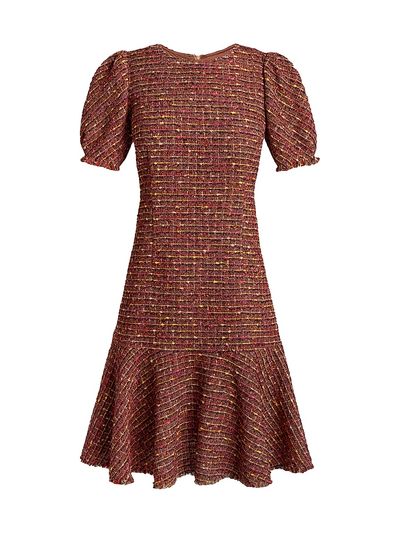 Santorelli Women's Dasia Tweed Knee-Length Dress