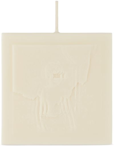 SANTOS.STUDIO SANTOS.STUDIO SSENSE Exclusive White 'ANTI' Candle