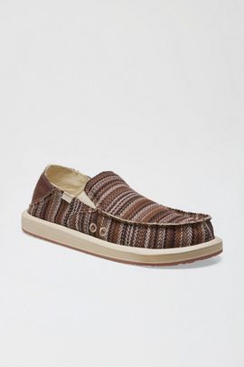 Sanuk Sanuk Donny Novelty Loafers in Brown, Men's at Urban Outfitters