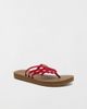 Sanuk Sanuk Yoga Sandy II Sparkle Women's Sandals in Cherry Red, Women's at Urban Outfitters - 1