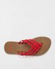 Sanuk Sanuk Yoga Sandy II Sparkle Women's Sandals in Cherry Red, Women's at Urban Outfitters - 3