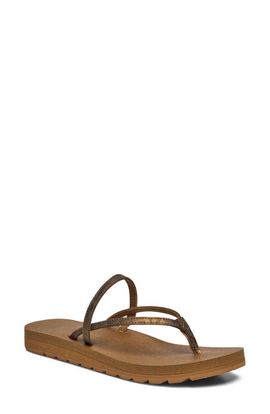 Sanuk Sanuk Yoga Strappy Leather Sandal