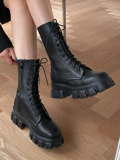 SAPPUN Hyde Lace-Up Walker (6cm)