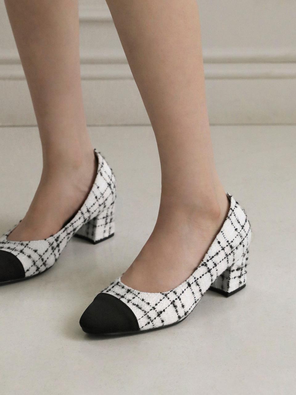 SAPPUN Seychelles Round Pumps Heel (5cm)