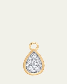 Sara Weinstock 18K Gold & Diamond Pear Charm