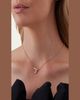 Sara Weinstock 18K Two-Tone Gold Queen Bee Diamond Petite Pendant Necklace, 16"L - 2