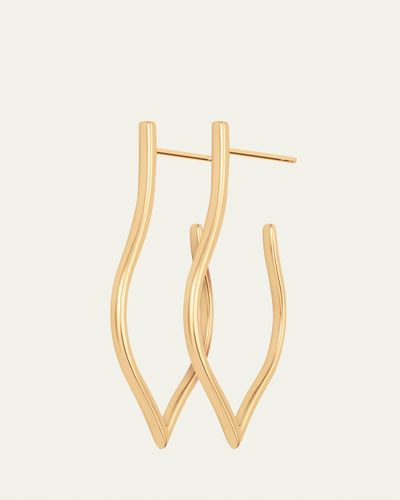 Sara Weinstock 18K Yellow Gold Veena Small Hoop Earrings