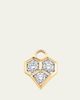 Sara Weinstock Honey Comb 18K Gold & Diamond Pendant Charm - 1